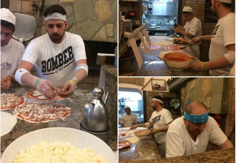 Remo a Testaccio, pizzaioli al lavoro