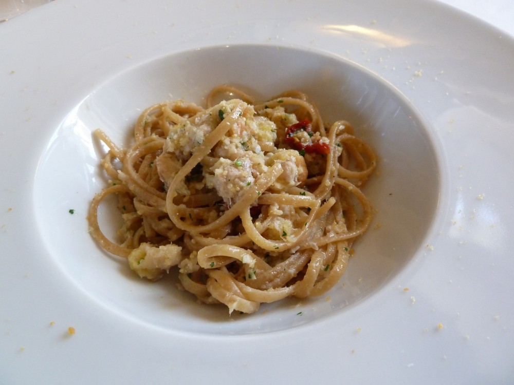 Trattoria Visconti, linguine integrali