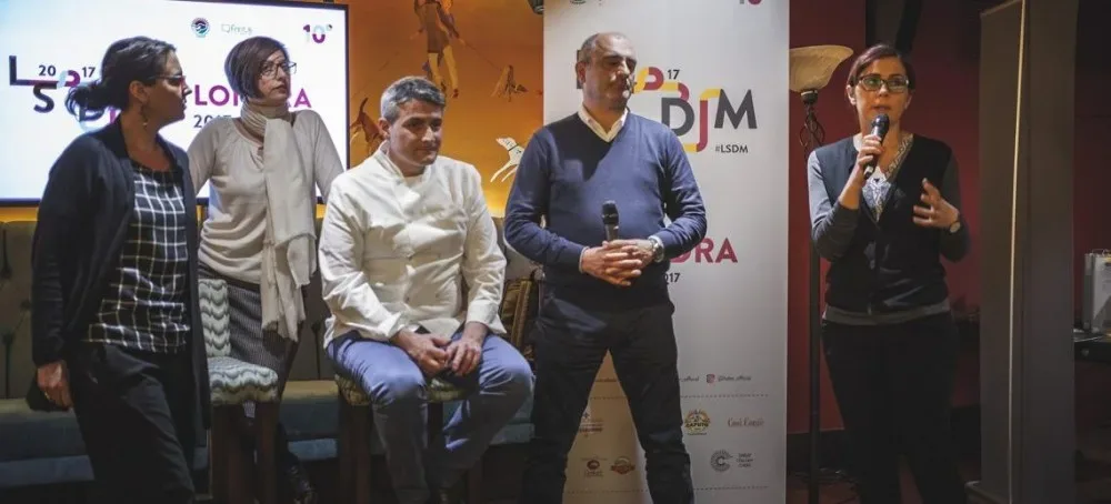 Salvatore La Ragione presenta il suo piatto a LSDMLondon