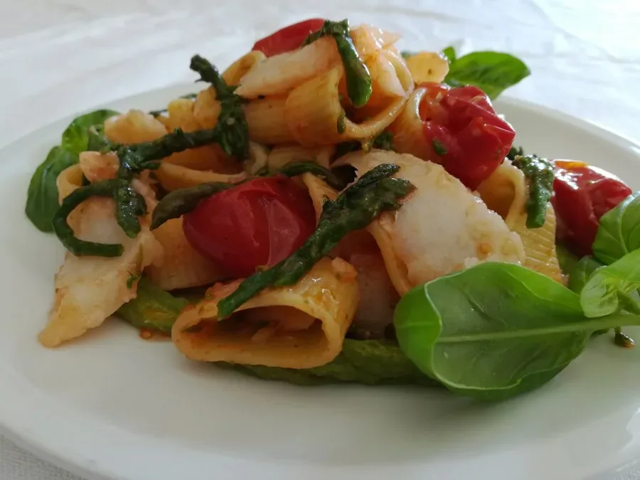 'a calamarata rigata