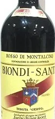 Biondi Santi Rosso di Montalcino 2014 fascia rossa