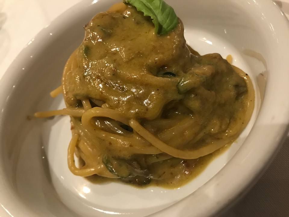 Taverna del Capitano, spaghetti con polpo