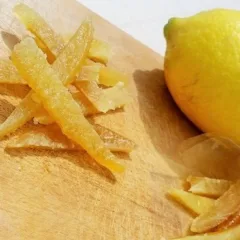 Le scorzette di limone