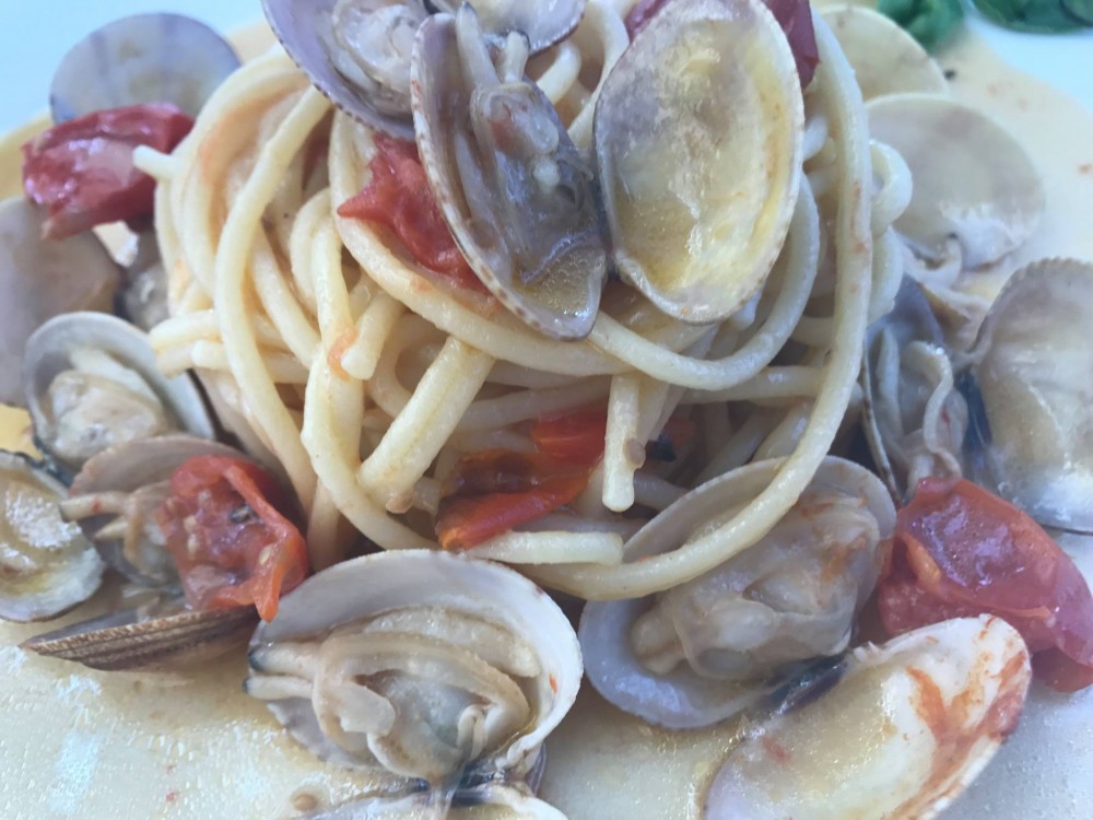 'A Figlia do Marinaro, spaghetti con le vongole