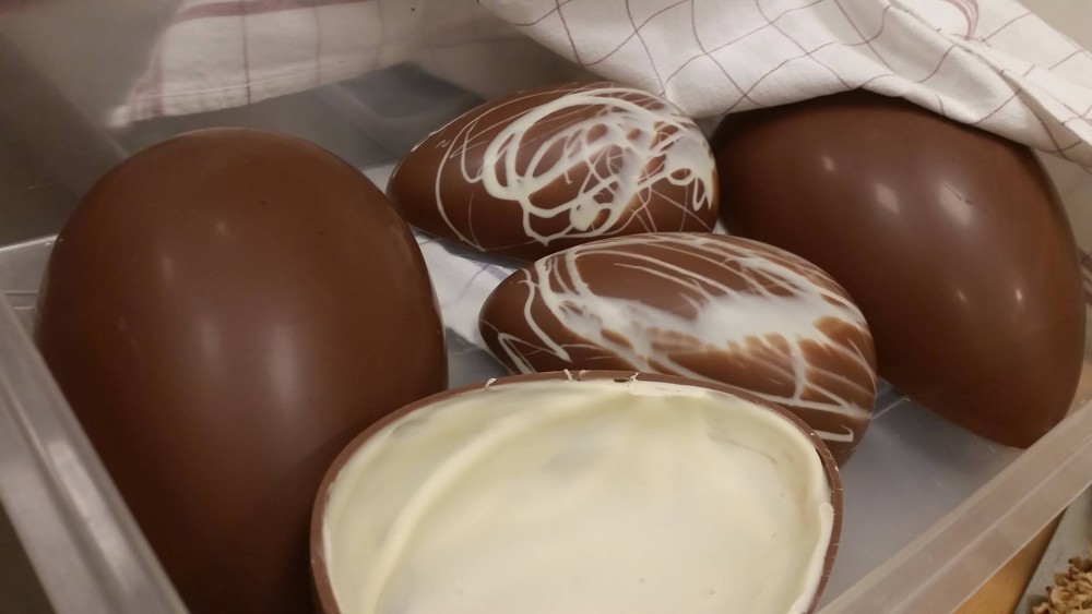 Chocolami' - Le uova variegate ai due cioccolati