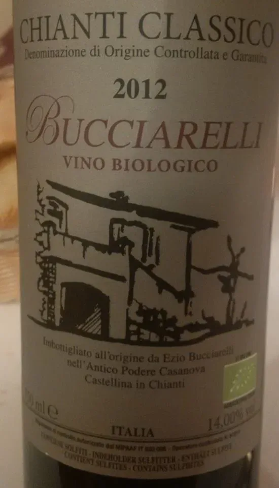 Antico Podere Casanova Bucciarelli Chianti classico 2012 docg