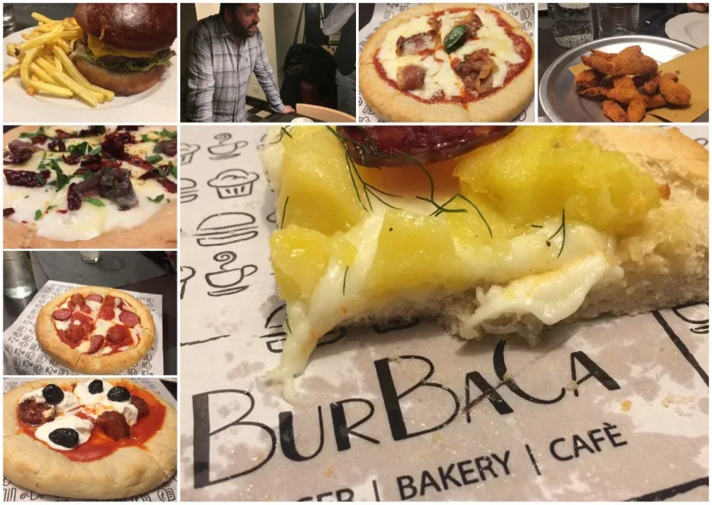 BUR BA CA e le sue pizze Deep Dish