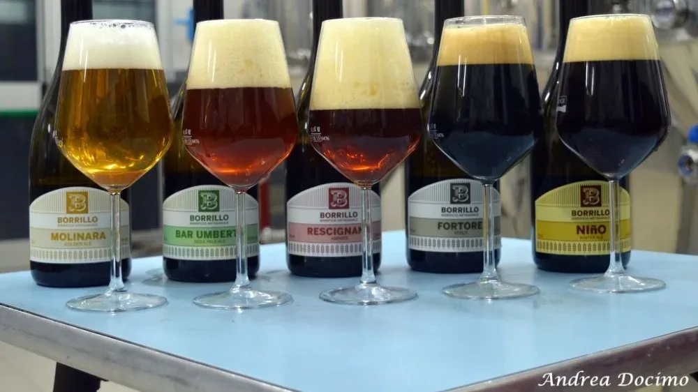 Birrificio Borrillo a Molinara. Le birre