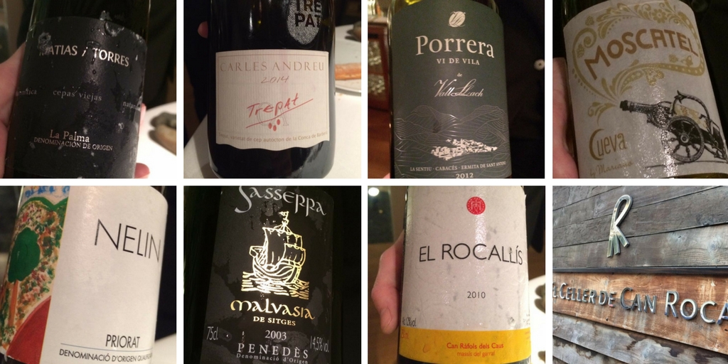 Una piccola selezione dei vini, El Celler De Can Roca