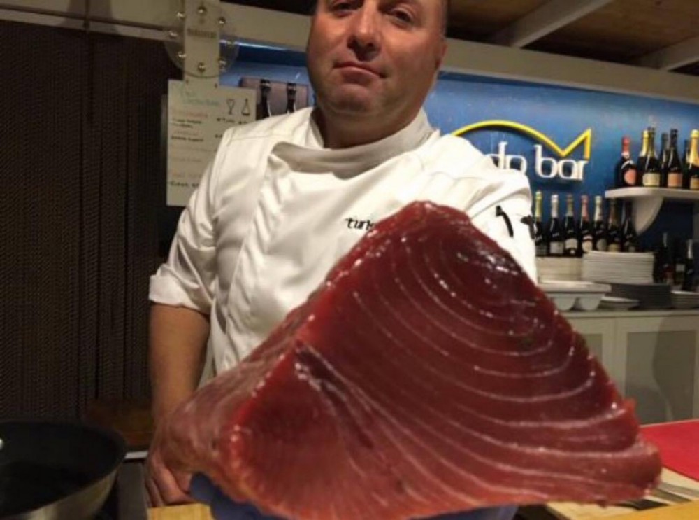 Crudo Bar, Lo Chef Marcello Santini