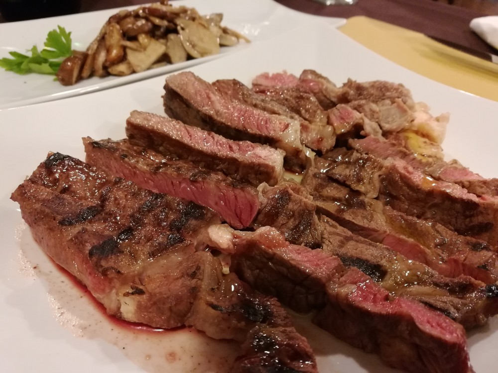 Koine' Soul Food, tagliata di vitello