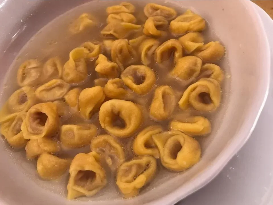 Osteria Bottega Bologna, tortellini