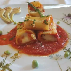Paccheri al profumo di montagna