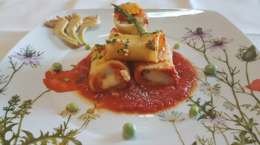 Paccheri al profumo di montagna