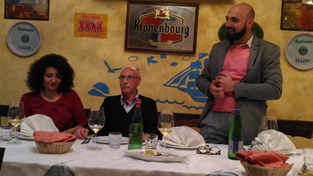 Ristorante Le Macine, Anna Carla Tredici, Enrico Malgi ed Andrea Giuliano