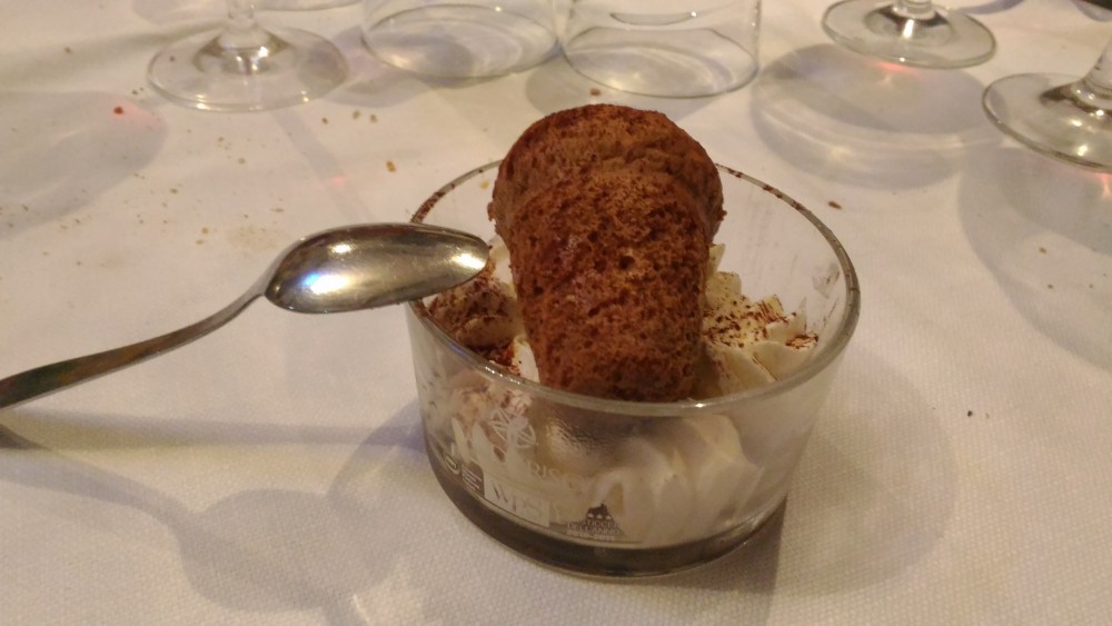 Ristorante Le Macine, Baba' al tiramisu'