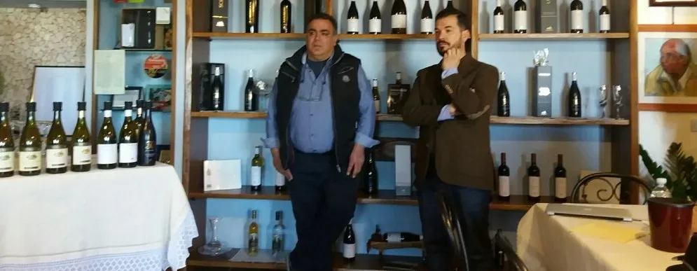 Salvatore Cherchi e Giuseppe Carrus