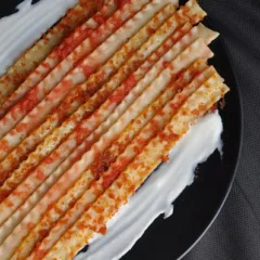 Sfumature di rosso Reginette con pomodoro in 3 consistenze