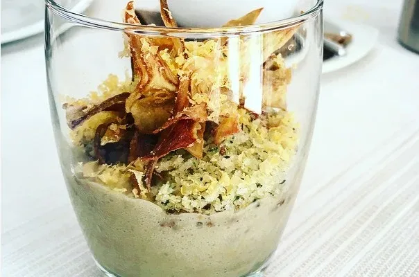 Rivisitazione del carciofo ripieno