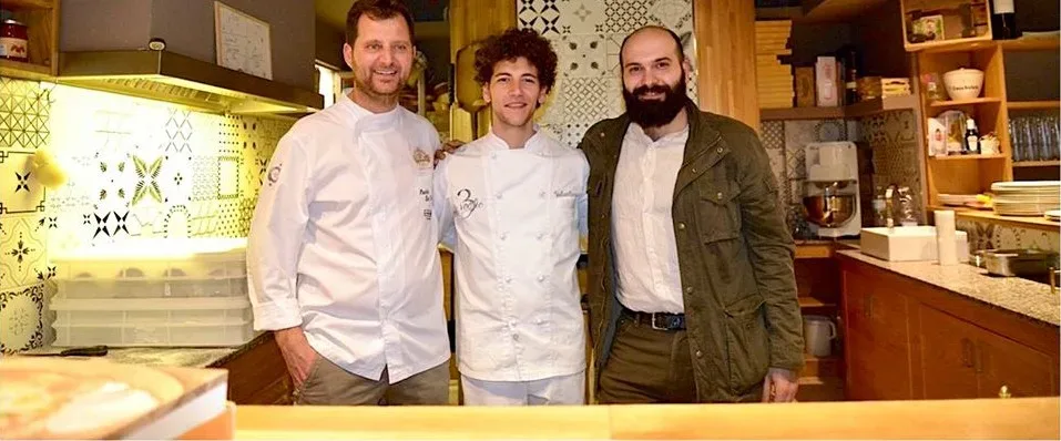 da sx De Simone, Tafuri e Coppeta