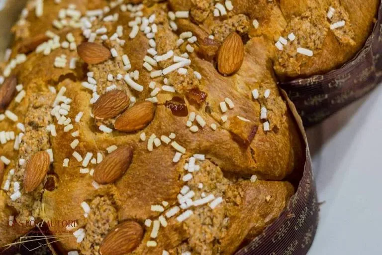 La colomba pasquale con lievito madre di Helga Liberto - foto di Enrico De Nigris