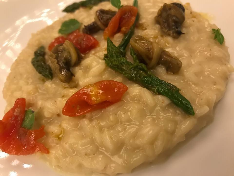 Casamatta del Vinilia Wine Resort - risotto, bruscandoli e origano