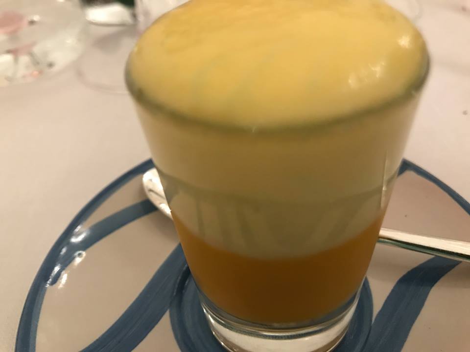 Jose' restaurant - Pre dessert, mango e frutto della passione