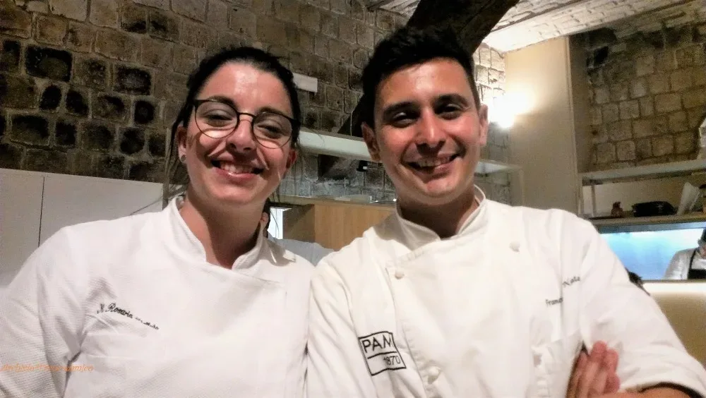 1PAM 1870 chef Francesco Natale e Maria Rosaria Stellato