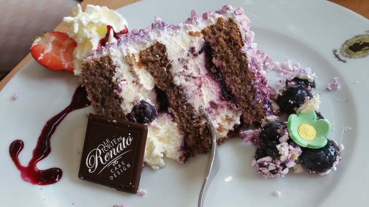 la Blueberry Cake di Le Torte di Renato - Torteria Gran Caffè