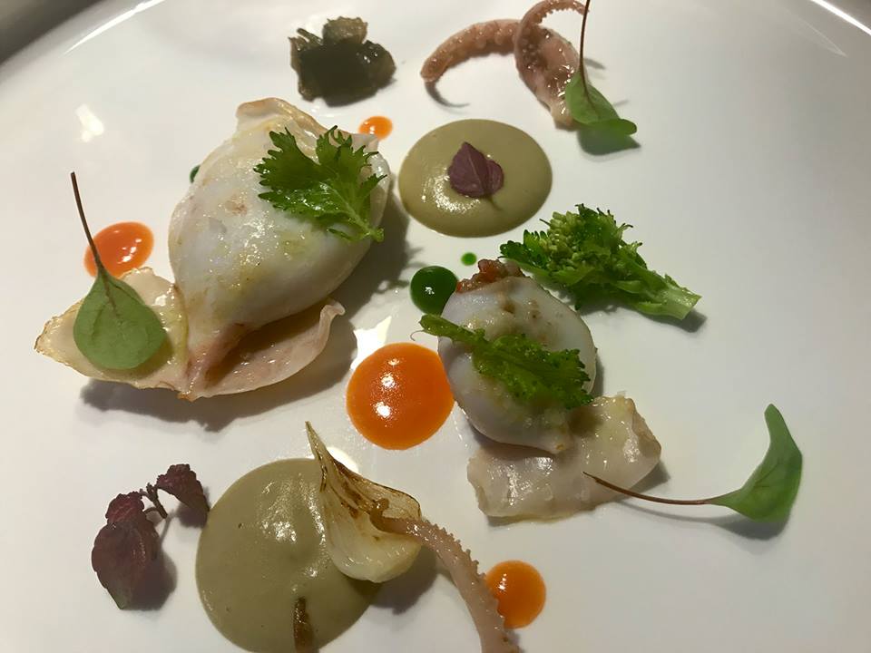 Hotel Romeo, i totani ripieno non ripieno con confettura di melanzane alla soia