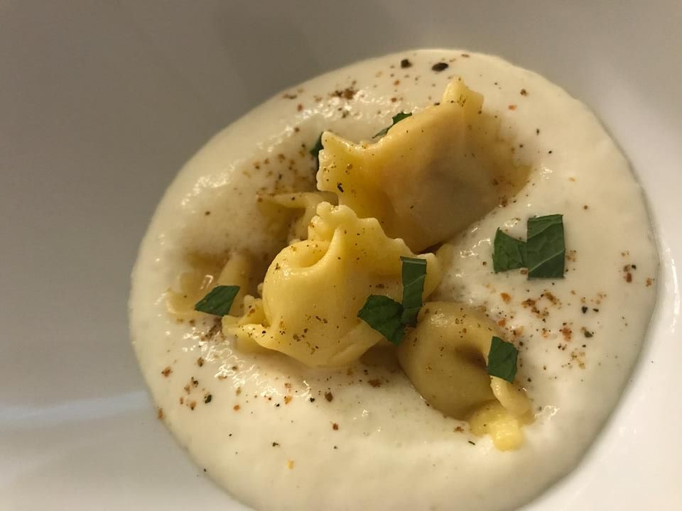 Angelo Sabatelli - tortelli, trippa, cacio e menta