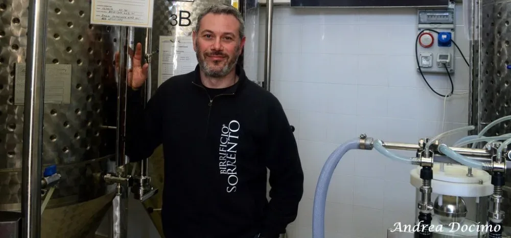 Birrificio Sorrento. Giuseppe Schisano