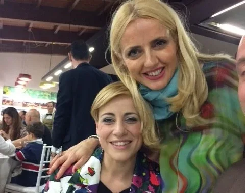 Enrica e Dominga Cotarella che insieme a Marta sono le ideatrici di Intrecci alta formazione di sala