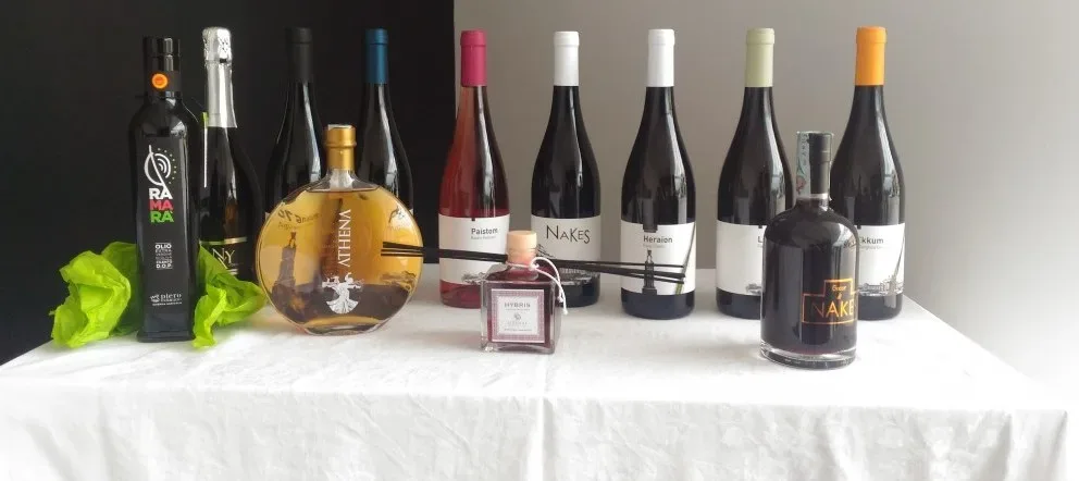 I Vini del Cavaliere in esposizione