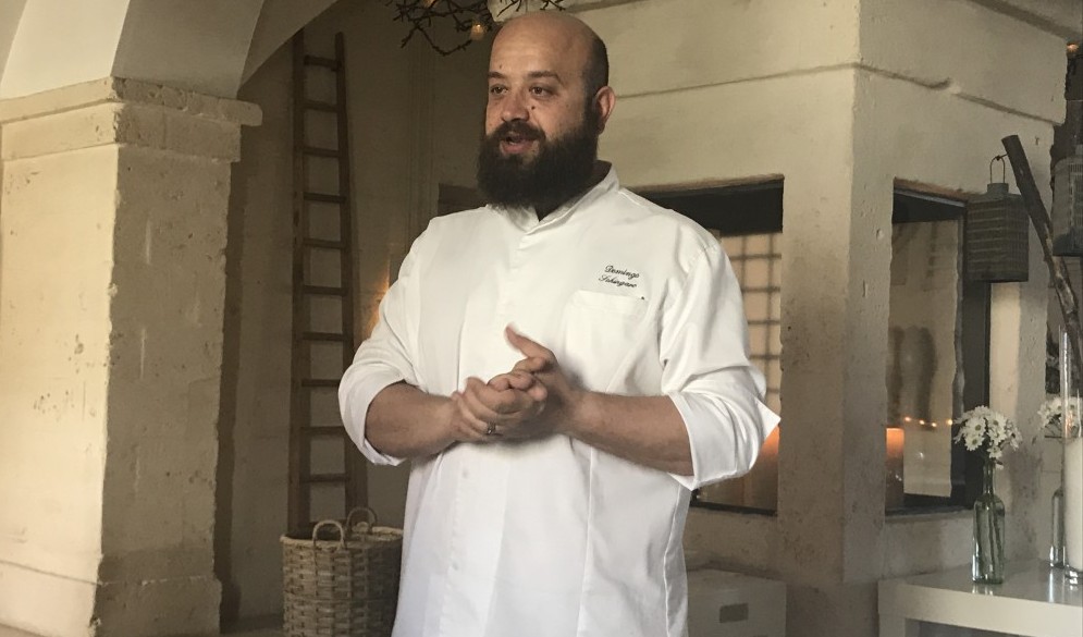 Borgo Egnazia, Domenico Sghingaro ristorante I due camini