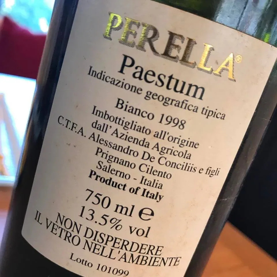 Perella 1998 Paestum igt