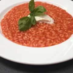 Risotto all'acqua di pomodoro