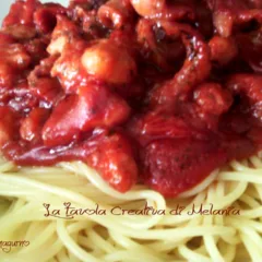 Sugo con seppia e polipo