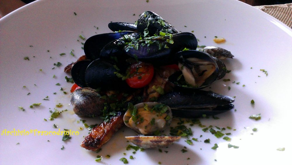 Locanda De Foris – trancio di pescato all’acqua pazza e frutti del mare