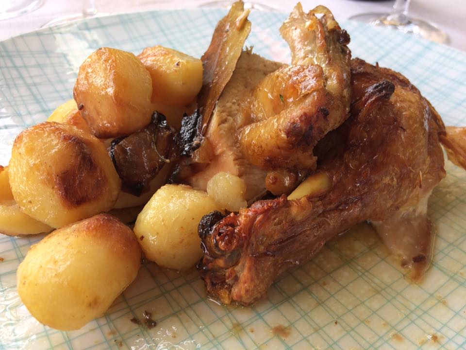 Stuzzichino, pollo e patate