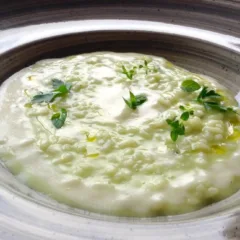 Al Vigneto, Grumello del Monte, carnaroli alle erbe aromatiche e salsa al parmigiano