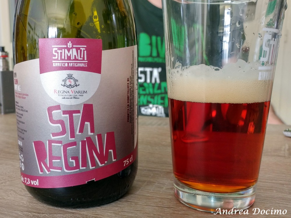 Birrificio Stimalti a Casale di Carinola CE. La StaRegina