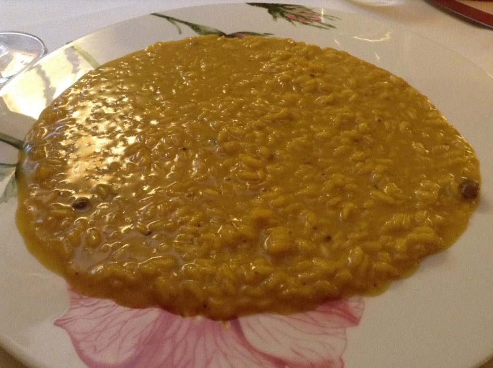 Buona Condotta, Ornago, risotto alla milanese