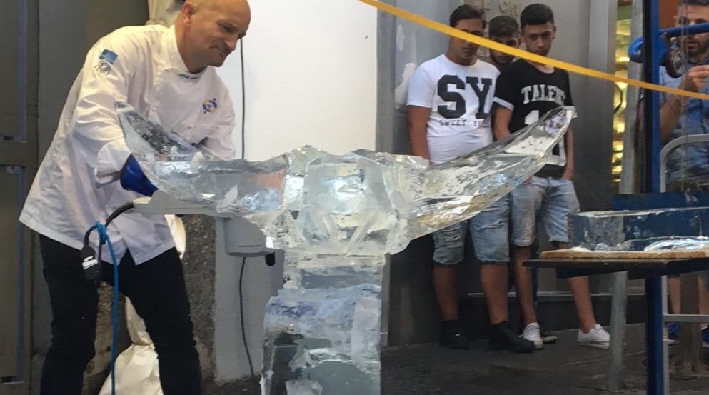 Festa a Vico 2017 -Sculture di ghiaccio