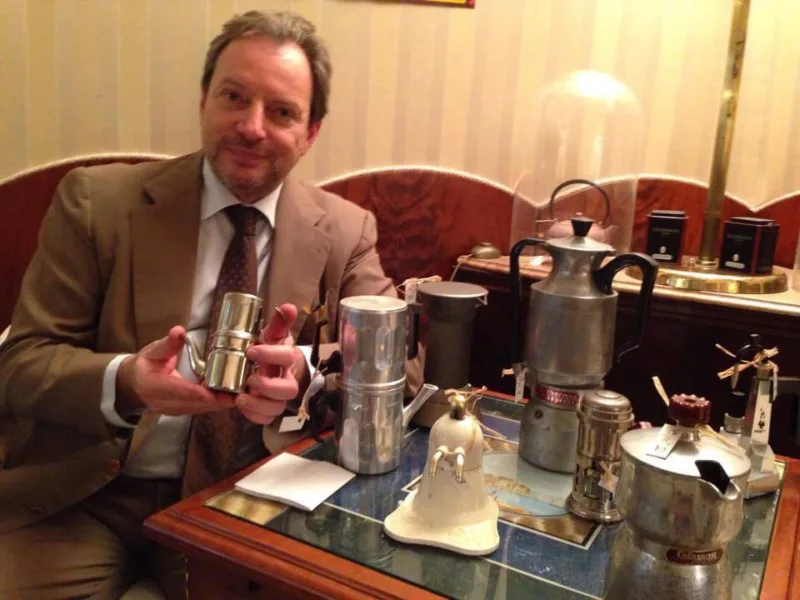 Guglielmo Campajola, patròn della Caffetteria