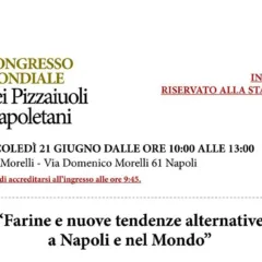 II Congresso Mondiale Pizzaiuoli - Napoli 21 Giugno