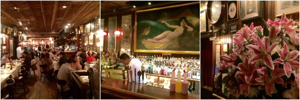 Keens, sala, bancone e fiori