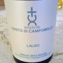 Laluci Grillo Sicilia Doc 2016 Baglio del Cristo di Campobello