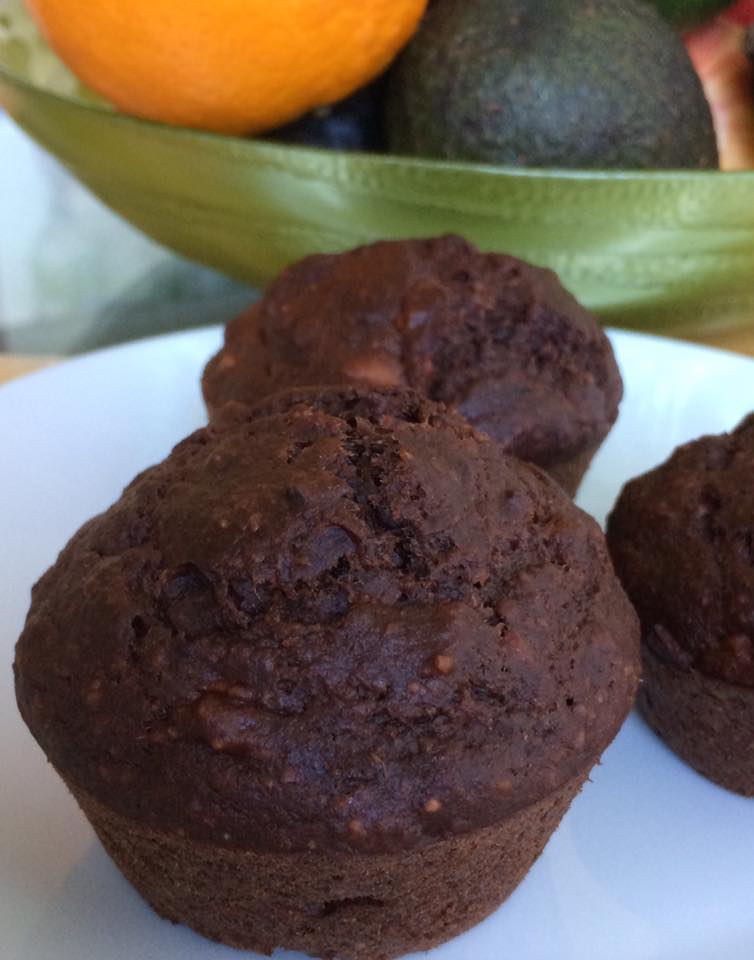 Muffin vegano al cioccolato