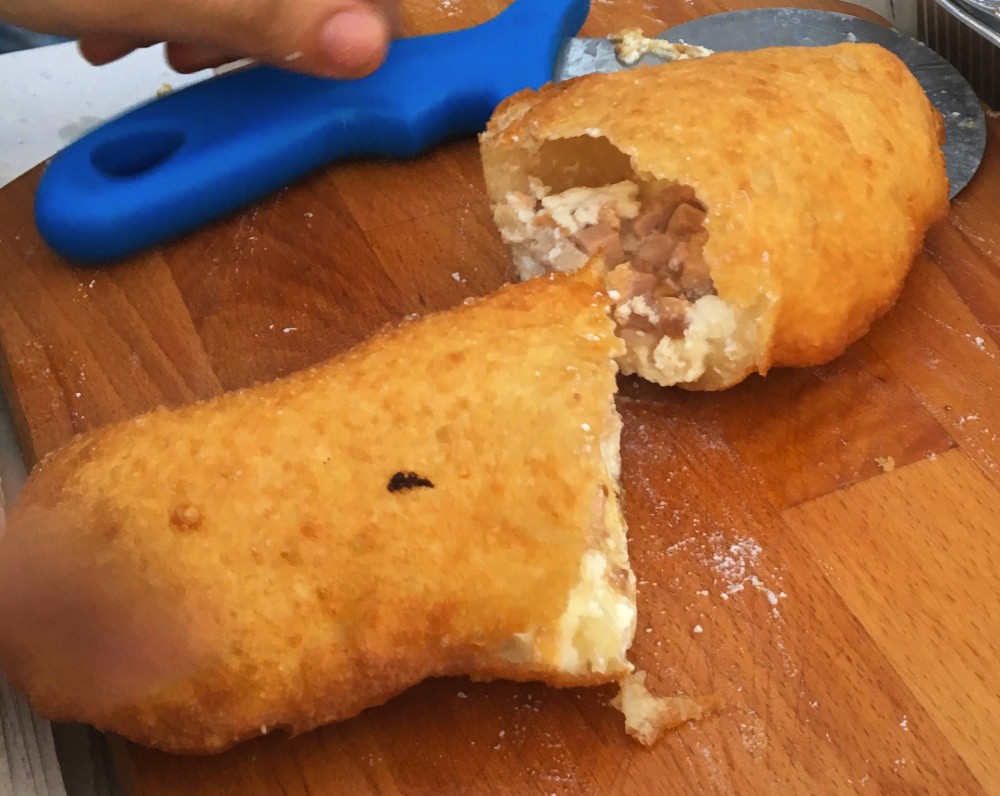 Pizza fritta - la masardona